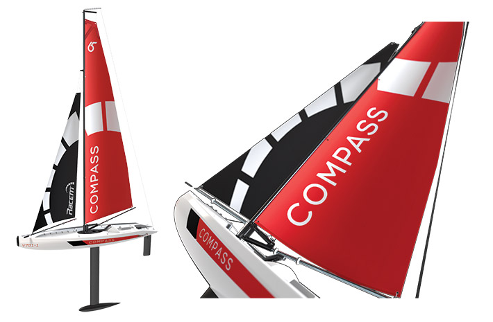 Volantex Compass Yacht Sail Boat RTR - Ideal for Beginners! eBay