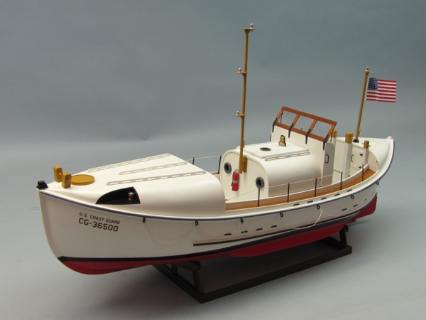 Dumas USCG 36500 36' Motor Lifeboat (1258) RC Wooden Ship Boat Kit
