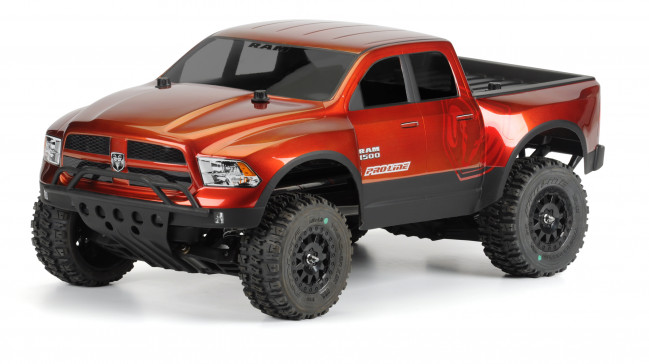 PROLINE 2013 RAM 1500 TRUE SCALE SC CLEAR BODY (USE EXT.) For RC Car
