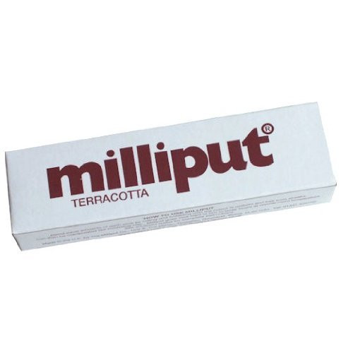 Milliput Terracotta Epoxy Putty Filler Adhesive (113.4g) For Sculpting Models Repair