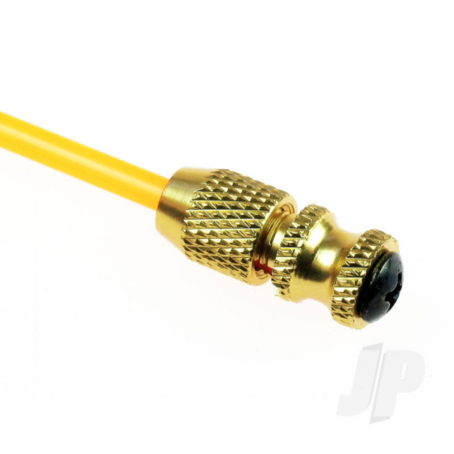 JP RC Antenna Pipe With Gold Metal Anodised Base