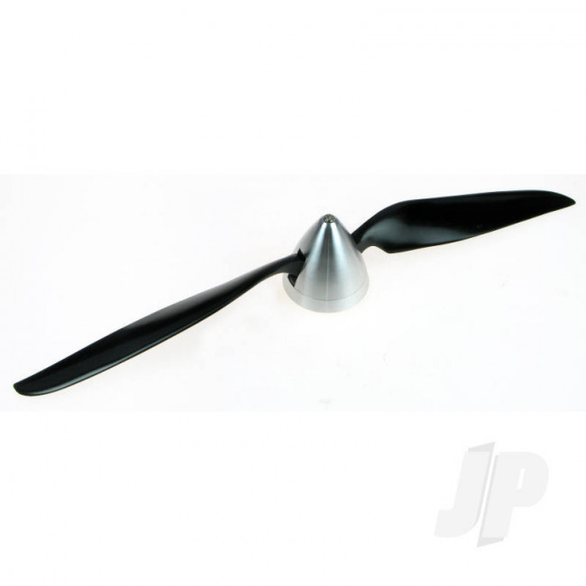 JP Folding Propeller 11x8 With 38mm CNC Aluminium Spinner for RC Model Planes