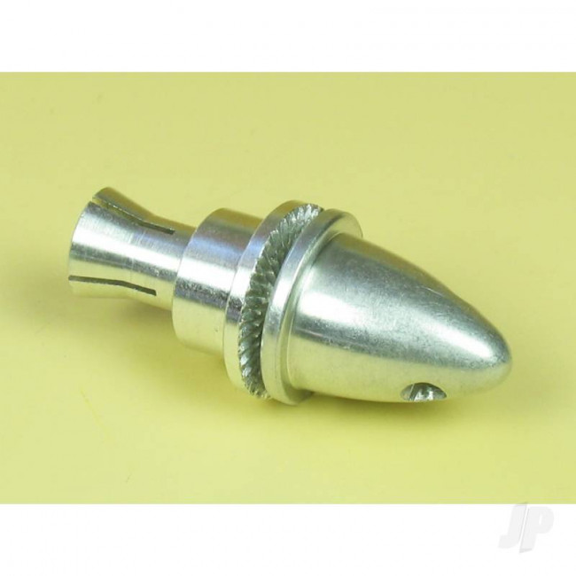 EnErG Propeller Adaptor Small w/ Spinner Nut (3.17mm shaft) for RC Models