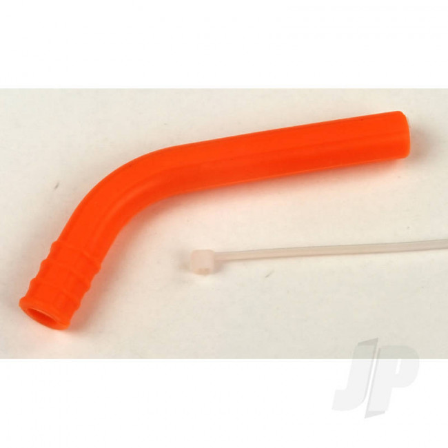 JP Exhaust Deflector Orange 10-20 Size for RC Aircraft