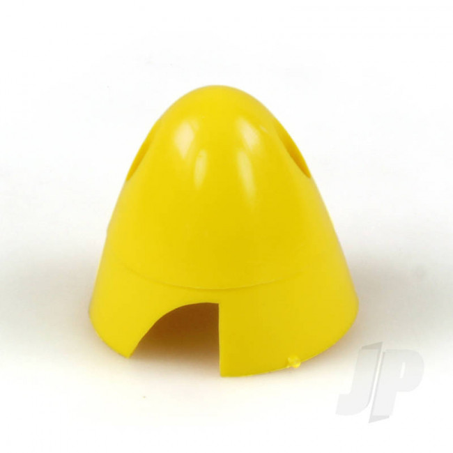 JP 2.1/4in - 56mm Yellow Spinner For RC Model Plane