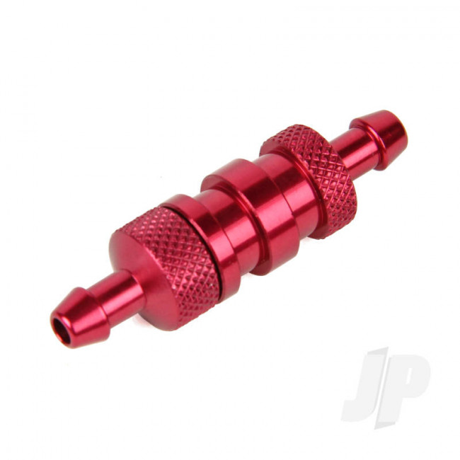 JP Fuel Filter Anodised Red For RC Model