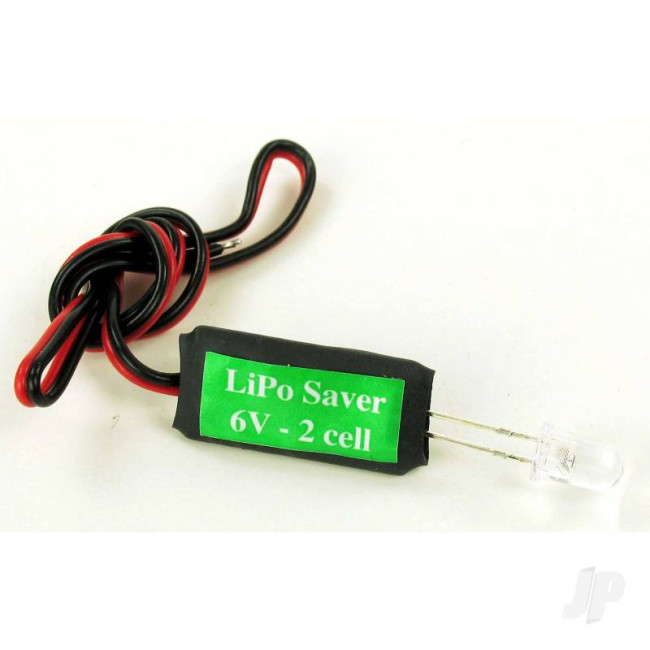 EnErG LiPo Saver 2-Cell Low Voltage Alarm for RC Models