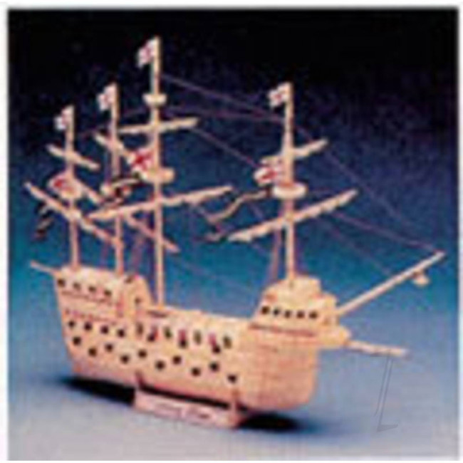 Hobby's Matchcraft Mary Rose Ship 11540 Wood Matchstick Kit