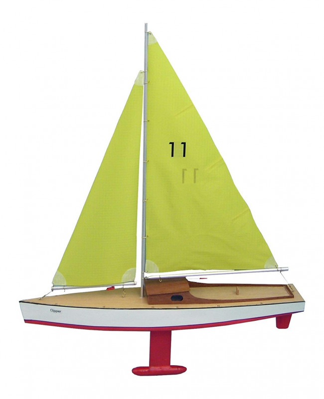 Clipper Yacht Sail Boat - Beginners Traditional Wooden Kit from Aero-Naut