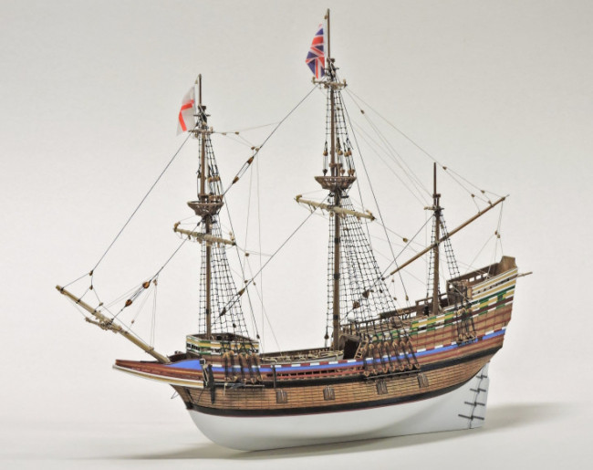 Mantua Mayflower 1:64 Scale Wood Model Ship Kit 