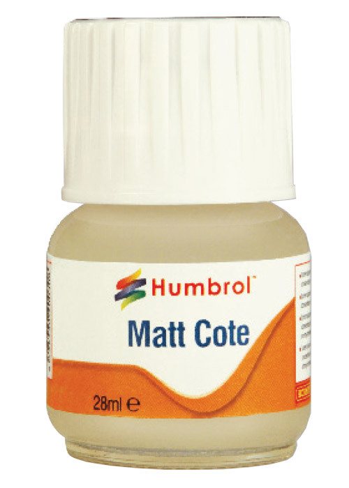Humbrol Modelcote Matt Cote Clear Varnish 28ml Bottle