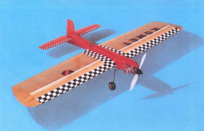 Komet Stunt Control Line Balsa Kit from Aero-Naut, Wingspan 1380mm