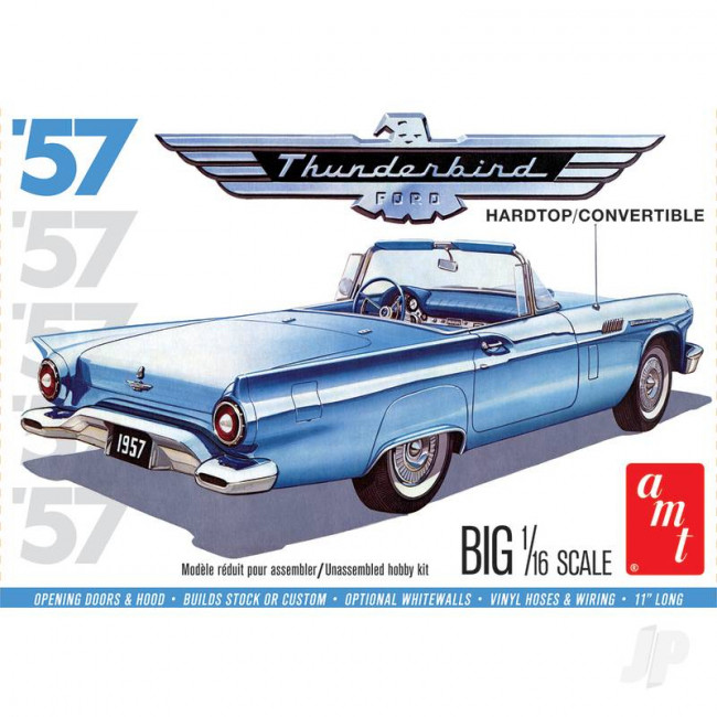 AMT 1:16 Scale 1957 Ford Thunderbird 2T Plastic Kit