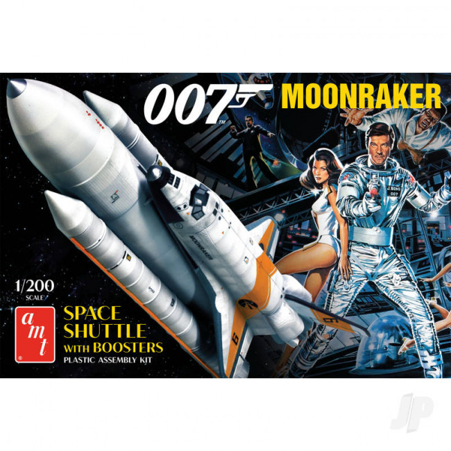AMT Moonraker Shuttle w/Boosters - James Bond Plastic Kit