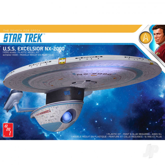 AMT Star Trek U.S.S. Excelsior Plastic Kit