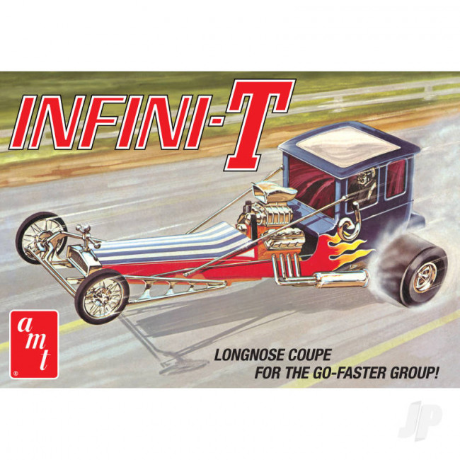 AMT 1:25 Infini-T Custom Dragster Car Plastic Kit
