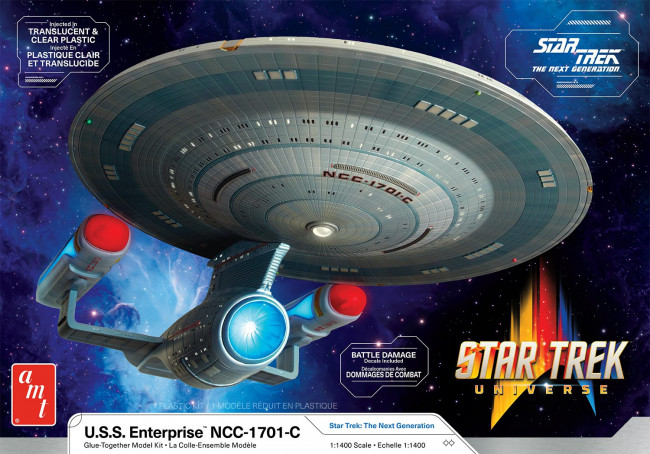 AMT Star Trek: The Next Generation U.S.S. Enterprise NCC-1701-C Plastic Kit
