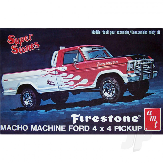 AMT 1:25 1978 Ford Pickup "Firestone Super Stones" Truck Plastic Kit