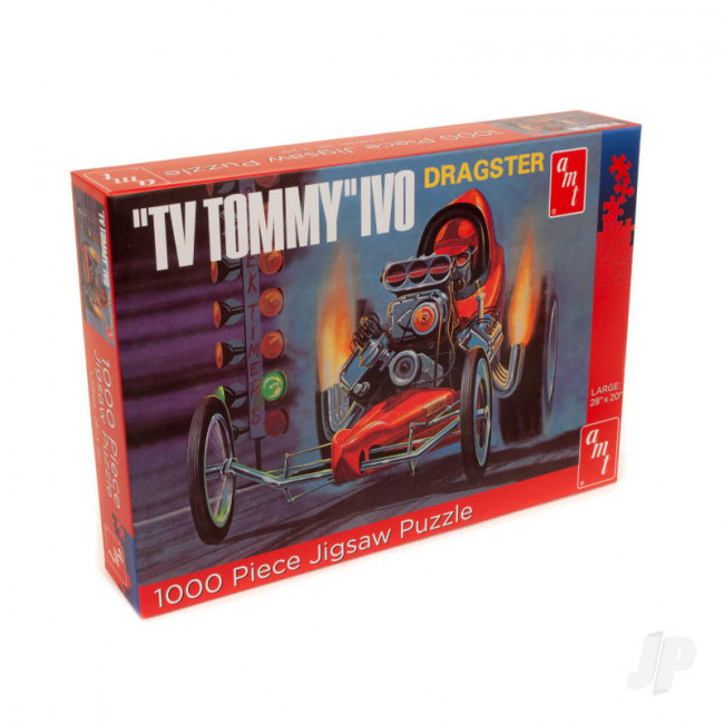 AMT TV TOMMY Ivo Dragster 1000 Piece Jigsaw Puzzle 