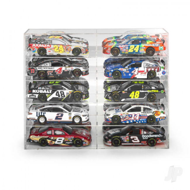 AMT Ten Car Acrylic Display Case For 1/24 Model Cars