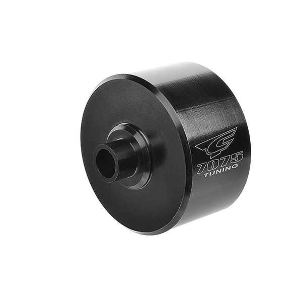 Corally Xtreme Diff Case 30mm Alum. 7075 Hard Anod. Black Fr/Rr