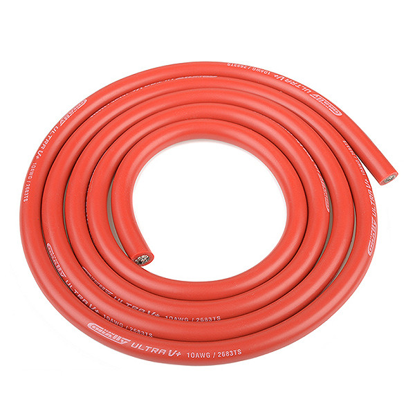 Corally Ultra V+ Silicone Wire Super Flexible Red 10awg 2683