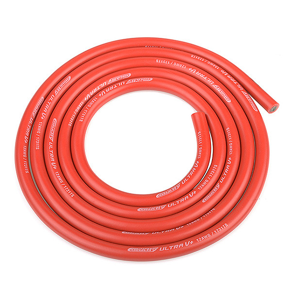 Corally Ultra V+ Silicone Wire Super Flexible Red 12awg 1731