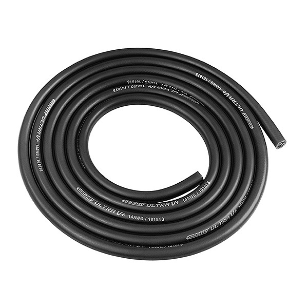 Corally Ultra V+ Silicone Wire Super Flexible Black 14awg 10