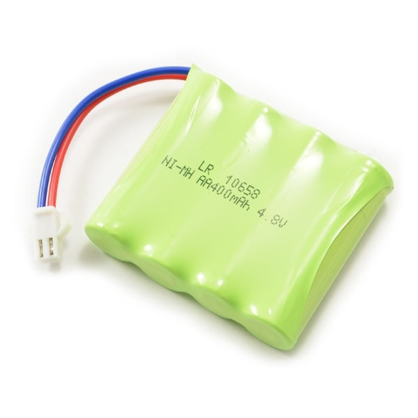 HuiNa Spare 4.8V 400mAH 4 Cell AA NiMH Battery with White SM Connector