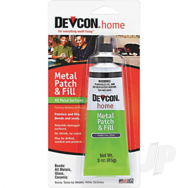 Devcon Metal Patch & Fill (85g) Waterproof Filler Glue for Metal Glass Ceramic