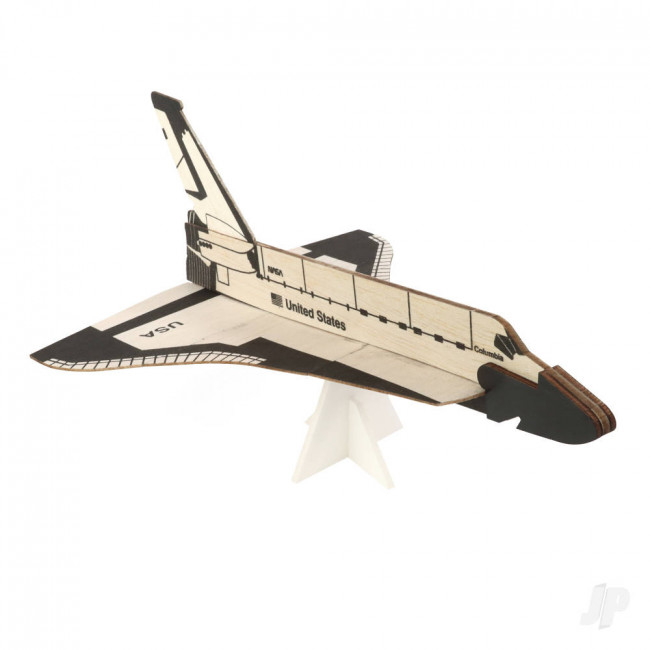 DPR Space Shuttle Balsa Wood Flying Glider Model Kit