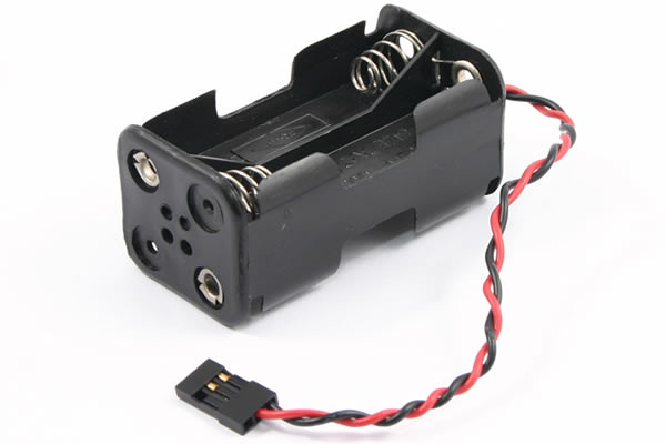 4 AA Receiver Battery Case Box with Futaba Plug for Radio Control Models
