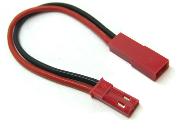 Etronix Red BEC JST Male and Female Extension Cable ET0700