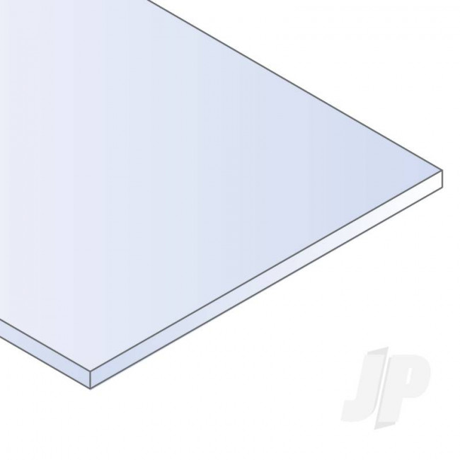 Evergreen 11x14in (28x35cm) White Plastic Sheet .015in (0.381mm) Thick (12 pack)