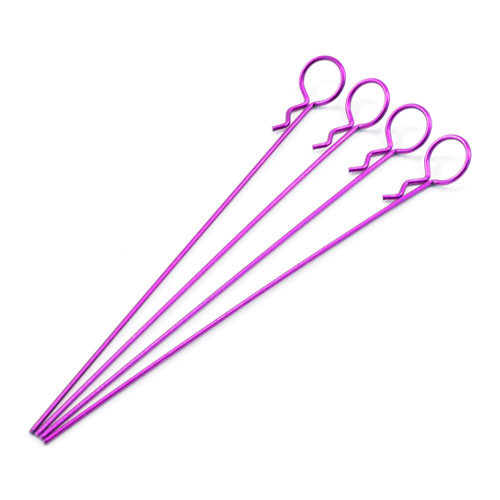 Fastrax Small Metallic Purple Long Body Pin 1/10th