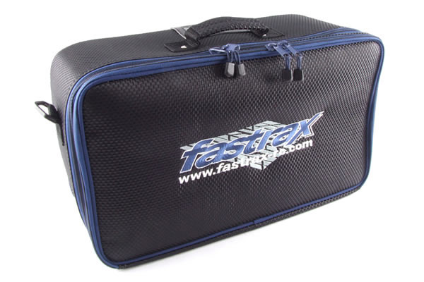 Fastrax 1/10th Car Carry Bag with Tool Compartment and Storage Pockets 