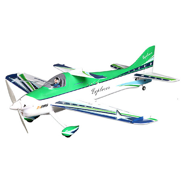 FMS Explorer F3a Sport Plane 1100mm W/O Tx/Rx/Bat W/Reflex