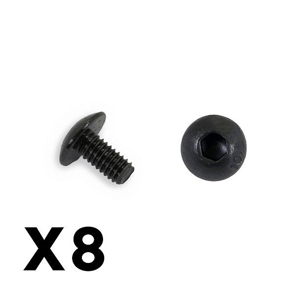 FTX Outback Button Head Screw M2.5*5 (8)
