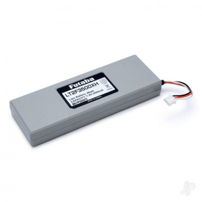 Futaba LT2F3500XH 7.4V 3500mAh LiPo Transmitter Battery for 18MZ Tx