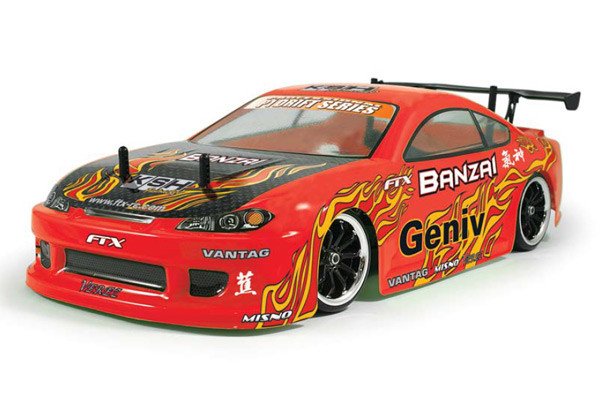 FTX Banzai 4WD RTR Brushed Electric Street Drift Car with 2.4Ghz Radio