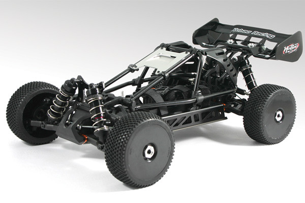 Hobao OFNA Hyper Cage Buggy Electric Roller Chassis 80% Pre-Assembled - Black