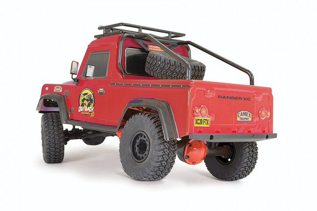 FTX 1:16 Outback Ranger XC RTR RC Pick Up Truck Rock Crawler - Red