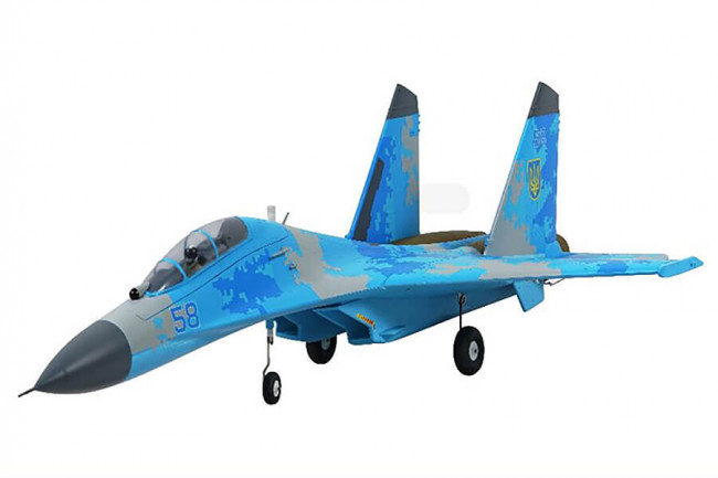 Xfly Sukhoi SU-27 Brushless EDF RC Jet ARTF (no Tx/Rx/Bat) – Ukrainian Air Force