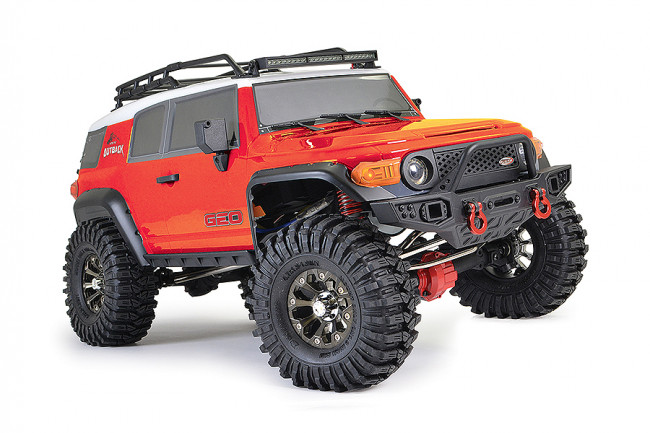 FTX Outback Geo 4x4 Land Cruiser 1/10 RC Car Body Shell & Decals - Red