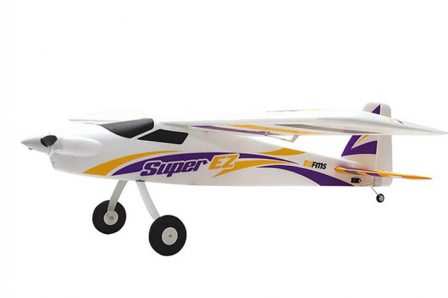 FMS Super EZ V4 ARTF (no Tx/Rx/Batt) (1220mm) RC Trainer Plane