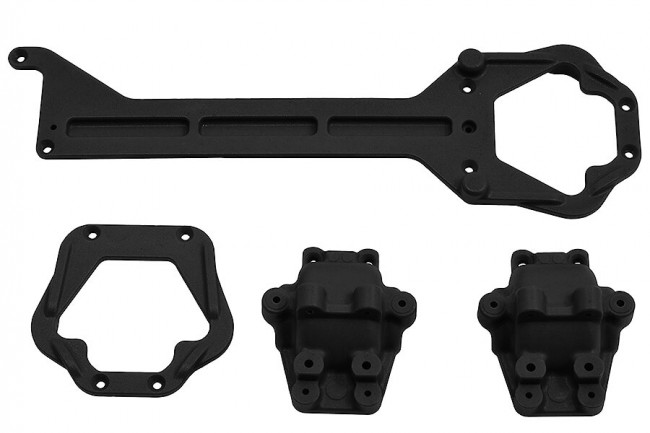 RPM Front & Rear Upper Chassis Diff Covers Latrax Teton/Rally