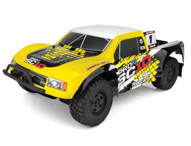 Team Associated AE 1:10 Pro4 SC10 RTR Brushed RC Stadium Short Course Truck
