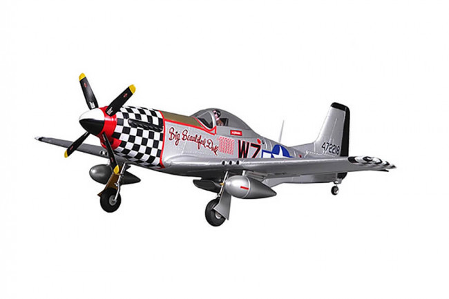 FMS P-51D Mustang V2 (800mm) ARTF (no Tx/Rx/Batt/Chgr) - Big Beautiful Doll