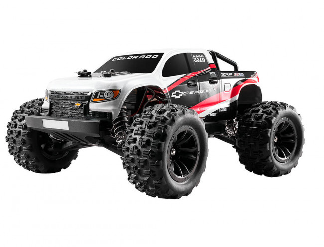 Eazy RC 1:18 Chevrolet Colorado Brushless Electric RC Monster Truck - Black