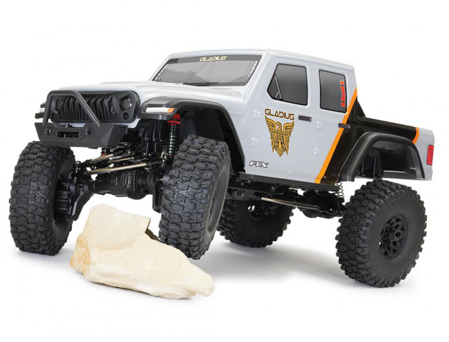 FTX 1:10 Outback Gladius Jeep Gladiator Style RC Trail Truck RTR - Grey